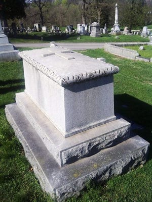 Major General William B. Franklin’s grave. (SLM photo)