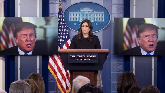 White House Press Secretary Sarah Huckabee Sanders