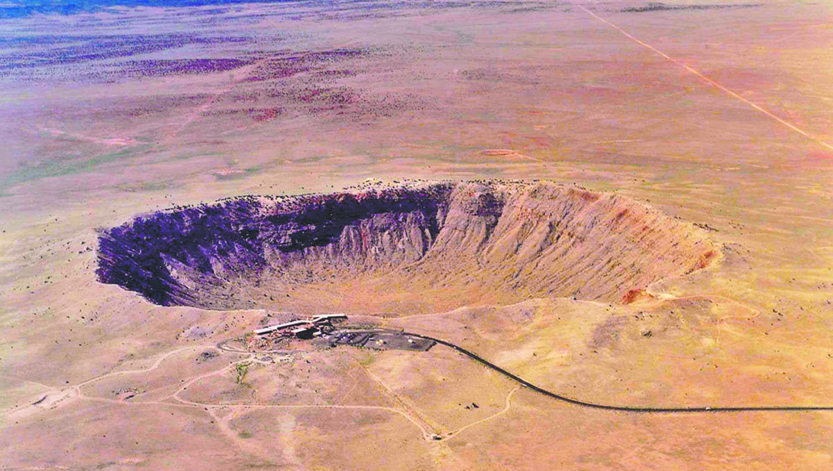 Meteor Crater history