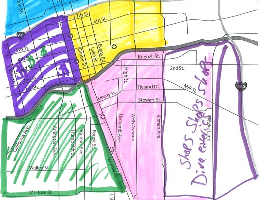 Google Maps officially recognizes Midtown Reno, gets it slightly wrong