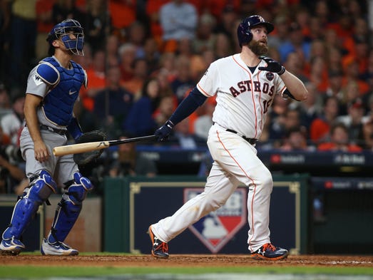 Game 5 at Minute Maid Park: Houston Astros catcher