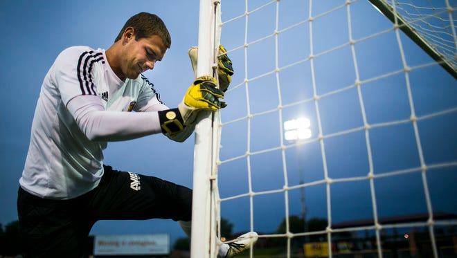 Goalkeeper Carl Woszczynski led the USL's Western Conference in 2018 with 13 shut outs and he was third in saves with 92.