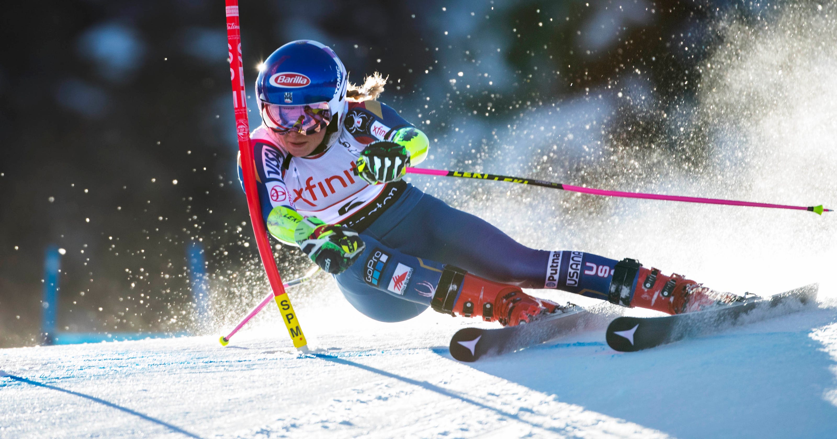 Mikaela Shiffrin finishes second in Killington World Cup race