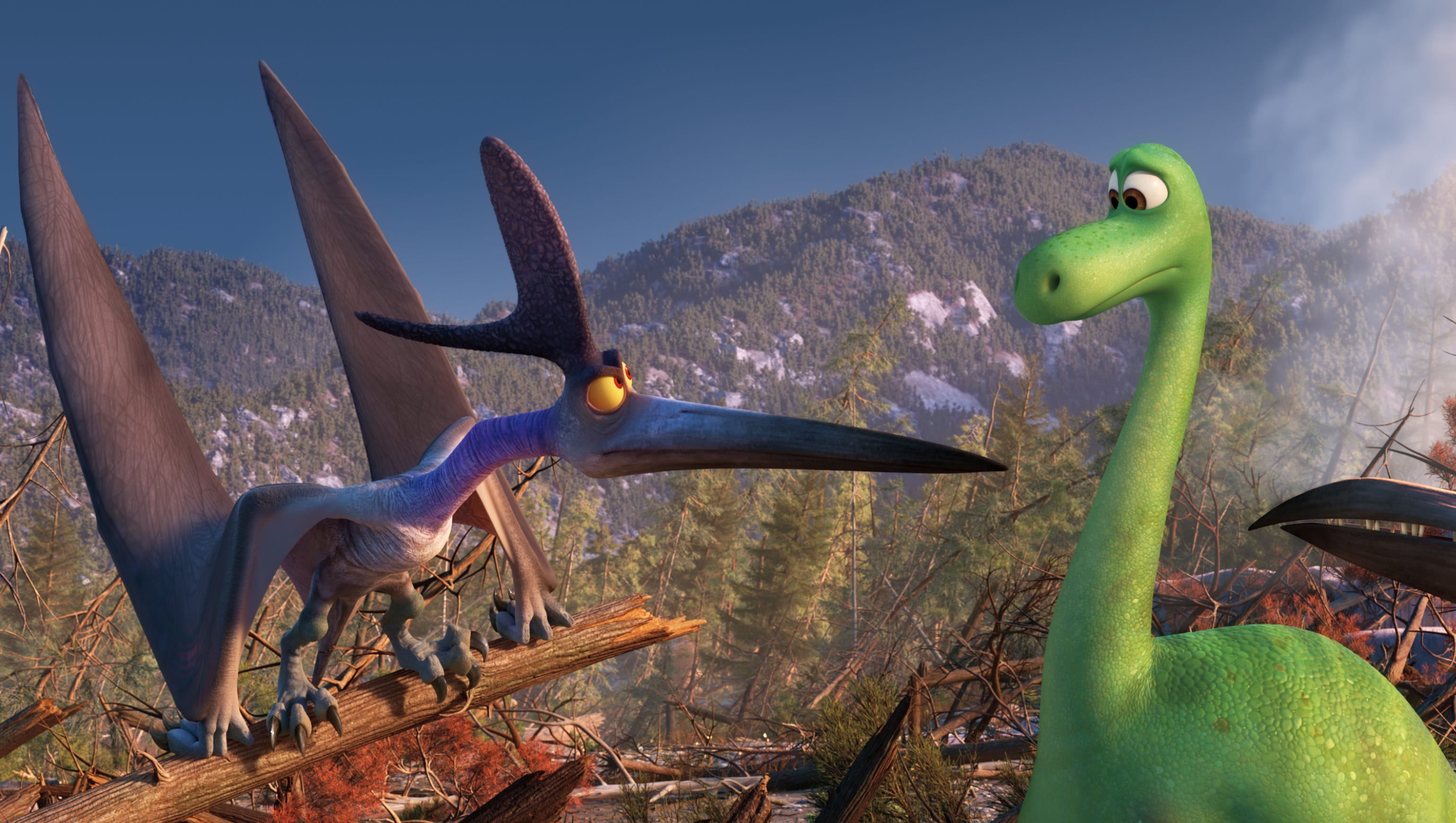 Good Dinosaur Goes Wild Wild West