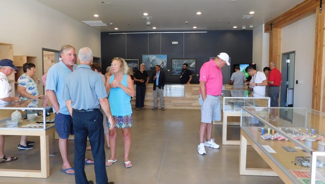 The Deep Roots Harvest medical marijuana dispensary in Mesquite hosted a public open house on Friday.