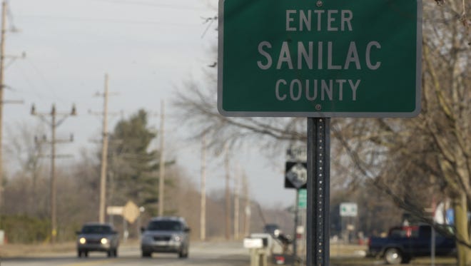 Vehicles travel up and down M-25 in Worth Township in Sanilac County in 2007. Four other townships in Sanilac County, and one in St. Clair County have road-related millages on the ballot March 8.