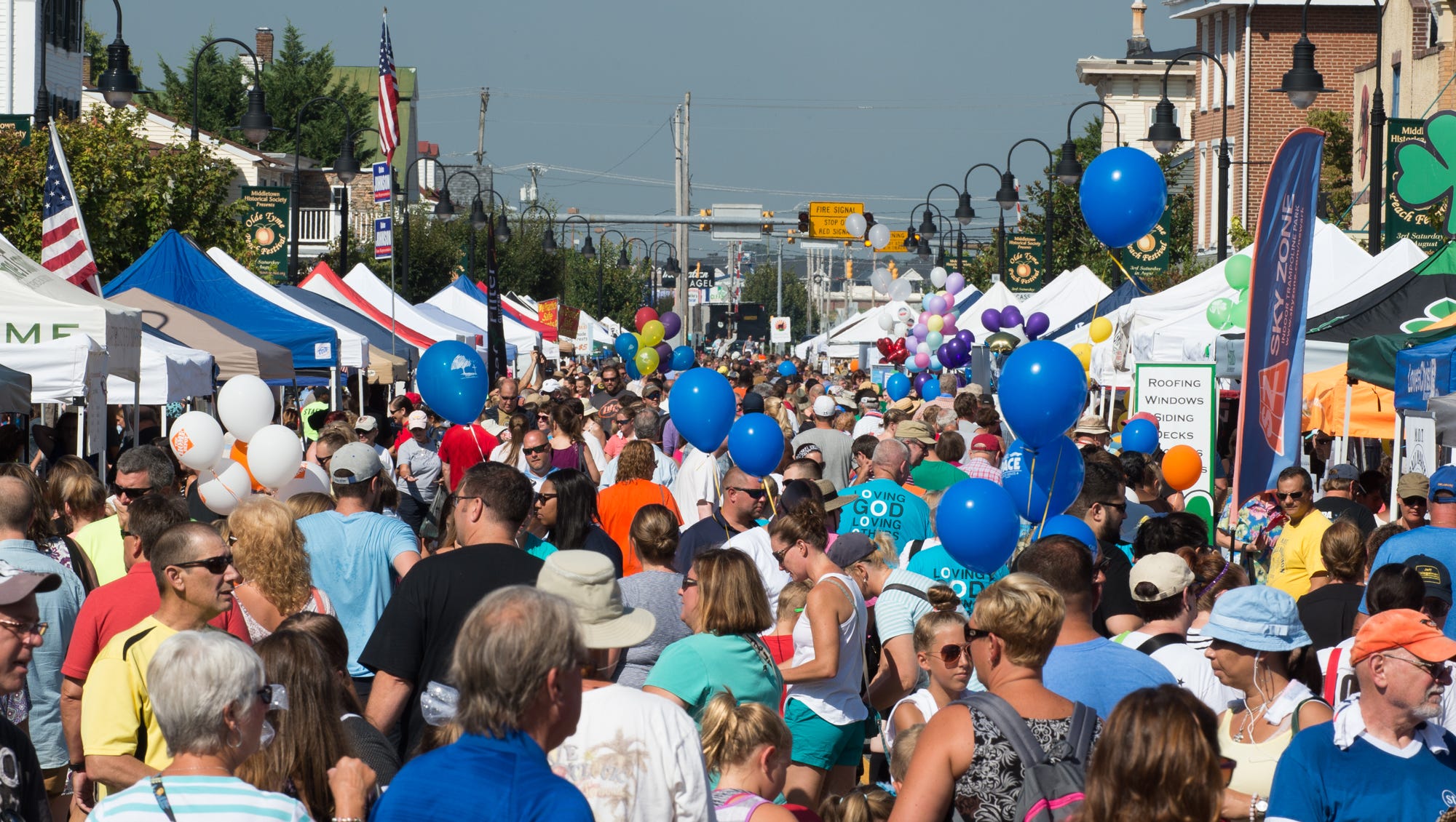 Politicians on parade at Peach Fest