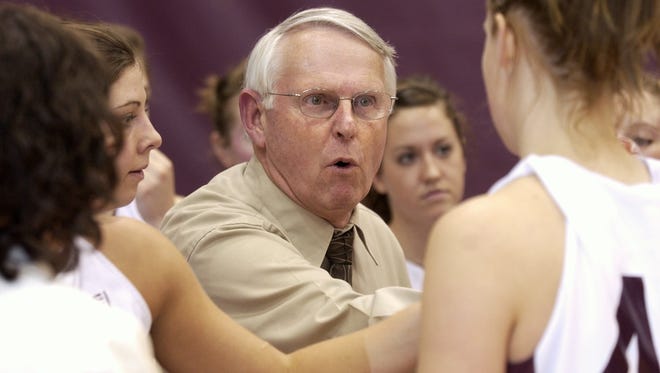 College of the Ozarks women’s basketball coach George Wilson was a longtime high school coach in the area before taking the C of O job.