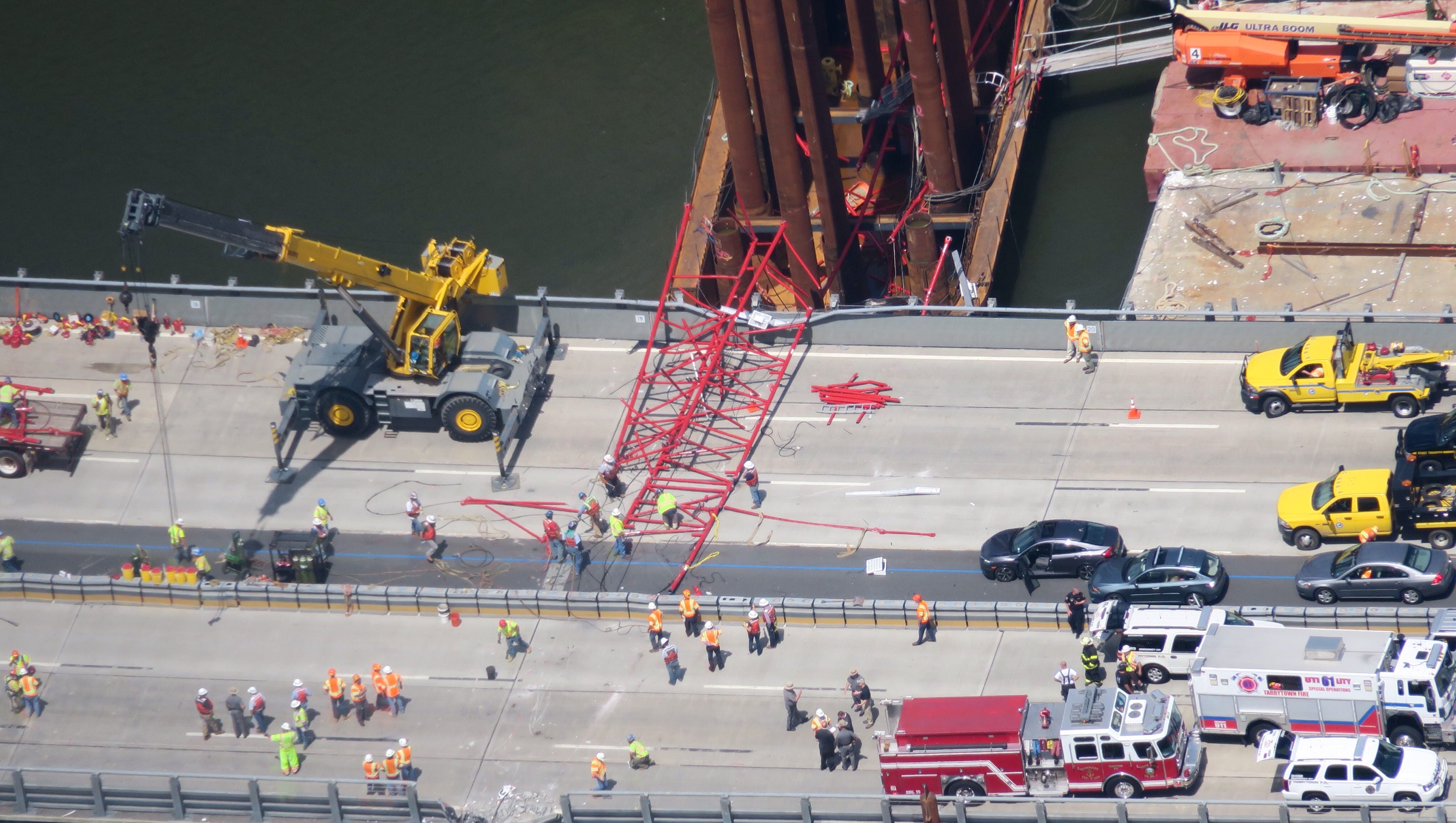 Tappan Zee Bridge crane collapse What we know
