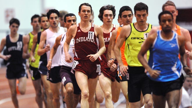 Andy Bayer  at Men's and Women's Track, Gladstein Invitational, 01/20/12