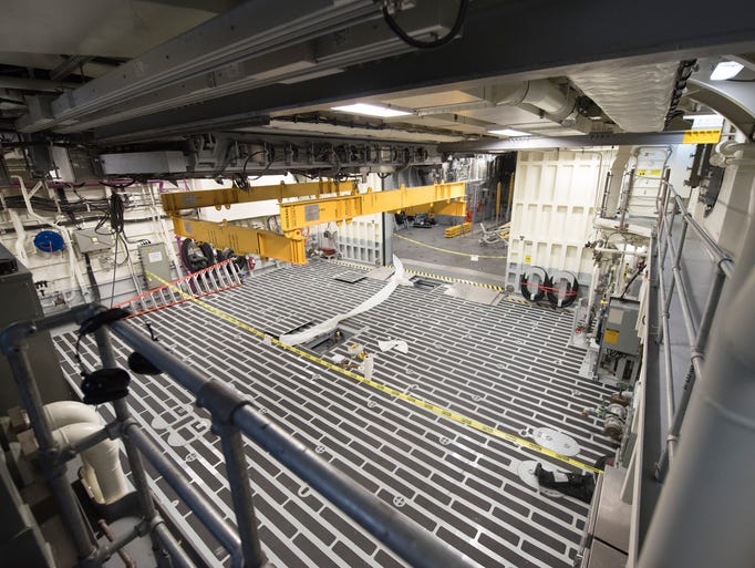 This area, that leads out to the water level launch