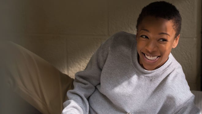 Samira Wiley as (the now-departed) Poussey on Season 4 of 'Orange is the New Black.'
