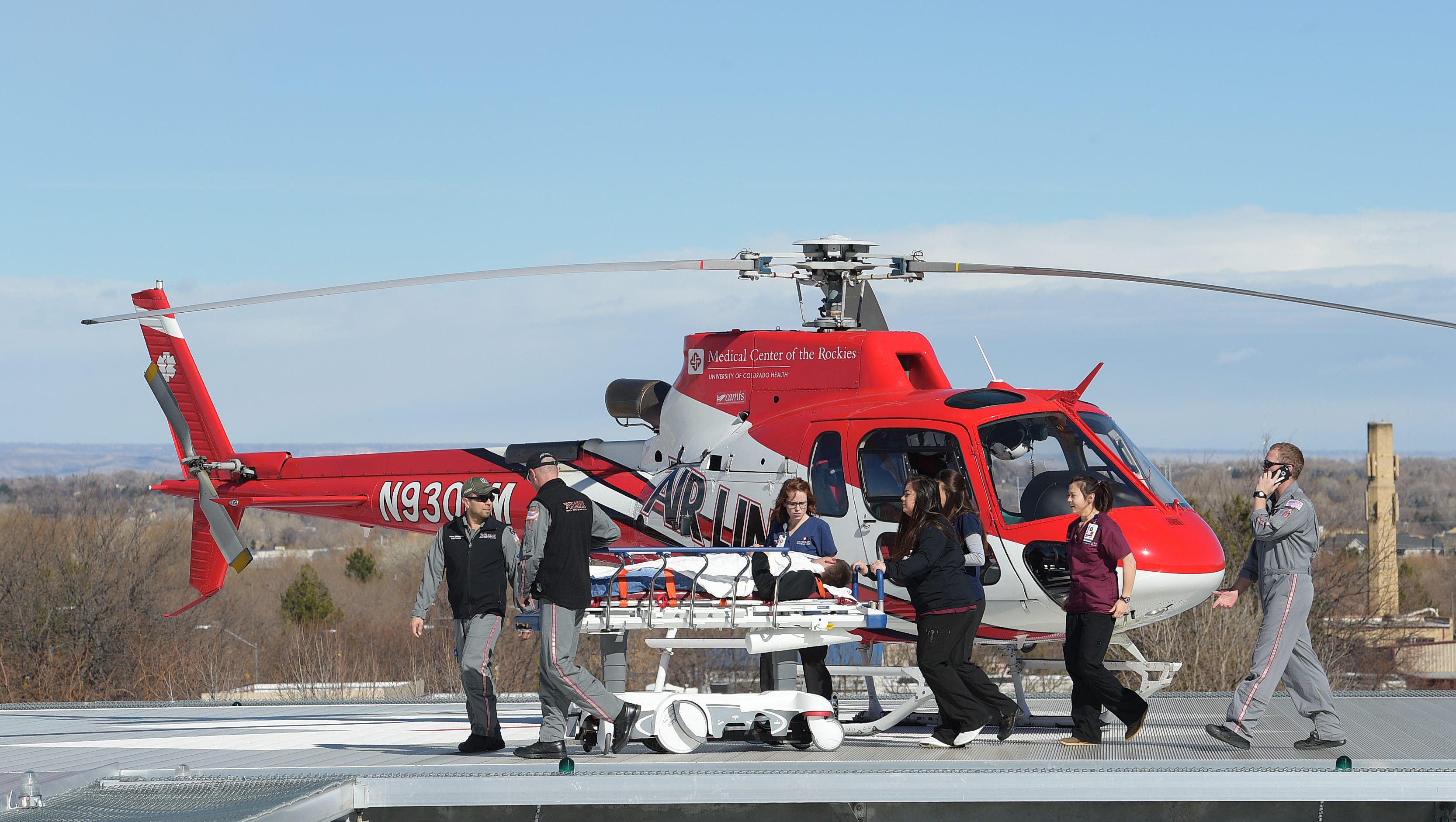 air ambulances used sparingly around