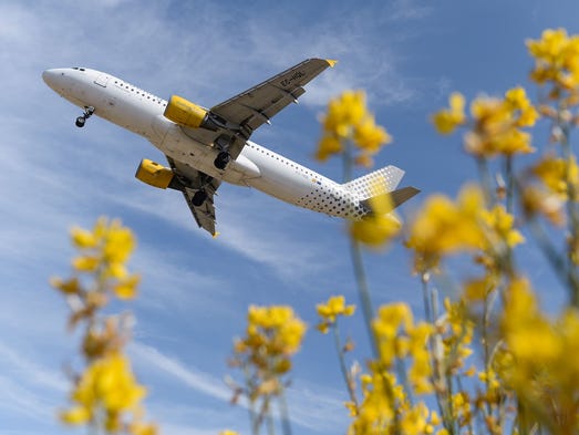 Question: Right after takeoff, it often seems that