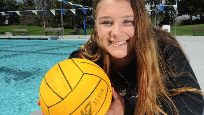 Royal High's Sydney Hurst finished her high school water polo career by setting a single-season school record for goal with 132.