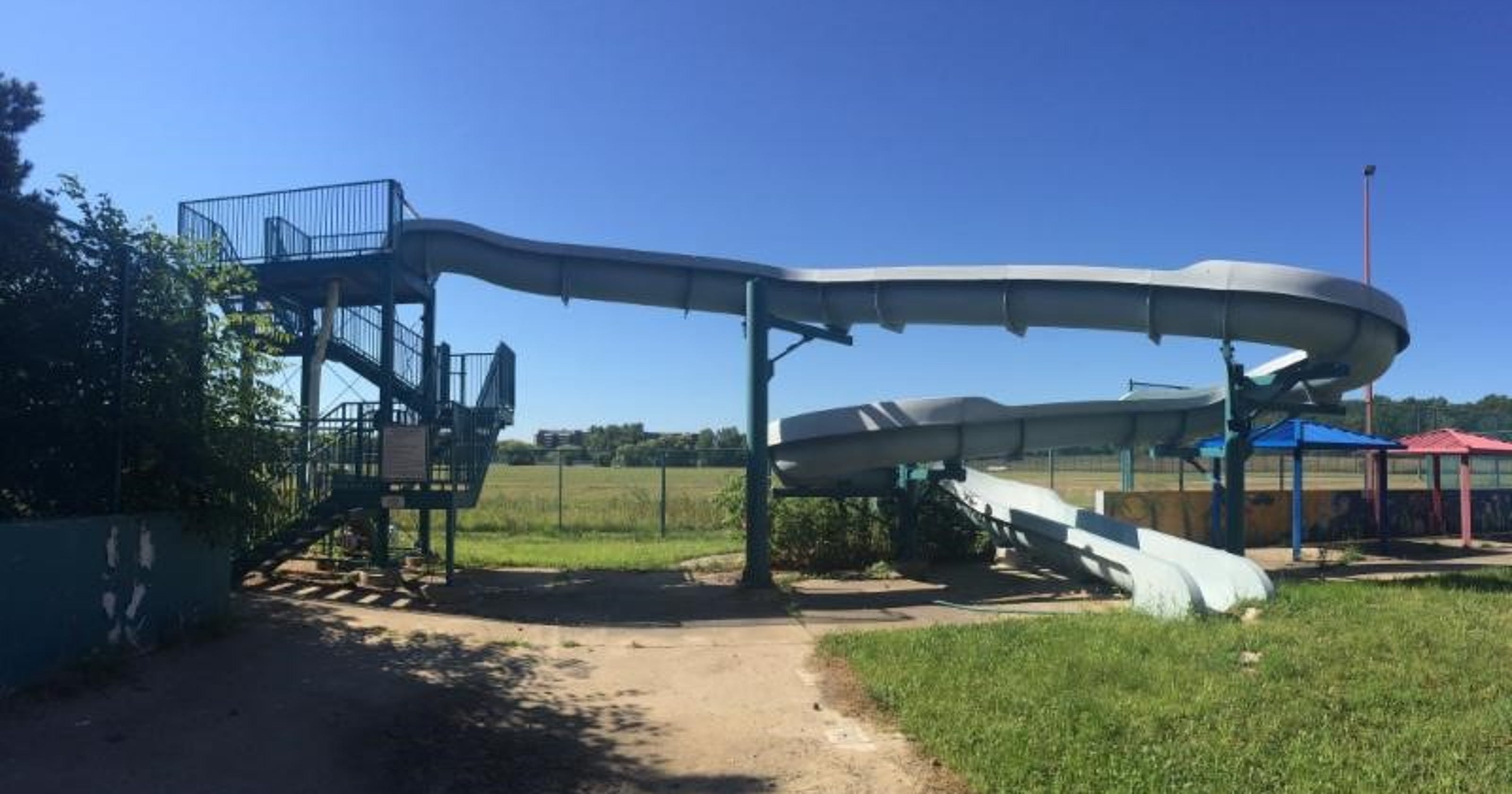 City of Westland selling 30foot water slide