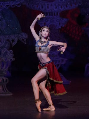 Meagan Mann in
the NYC Ballet production of "George Balanchine's
The Nutcracker."