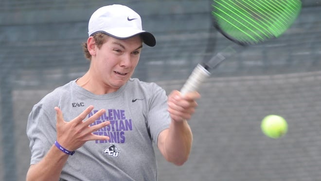 Josh Sheehy chose ACU over Texas A&M coming out of high school, and he's happy with the decision to play tennis with the Wildcats.
