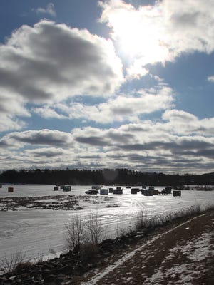 Lake Wausau is treasured for a wide variety of recreational purposes, including ice fishing.