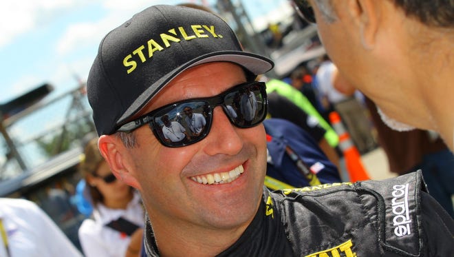 Marcos Ambrose set a track record and will start from the front Sunday at Watkins Glen.