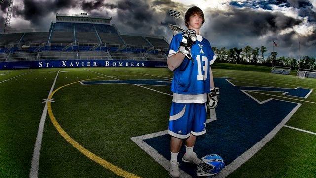 St. Xavier High School graduate Connor Buczek of Amelia was part of the United States U-19 lacrosse team competing for a world championship in Turku, Finland in 2012.