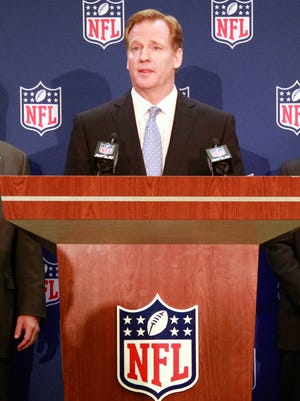 NFL Commissioner Roger Goodell.