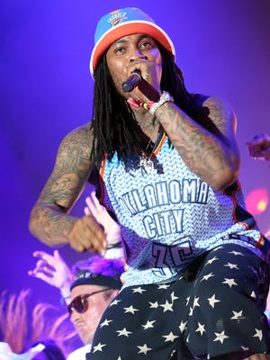 Juaquin Malphurs aka Waka Flocka Flame performs onstage during day 1 of the 2014 Coachella Valley Music & Arts Festival at the Empire Polo Club on April 18, 2014, in Indio, Calif.