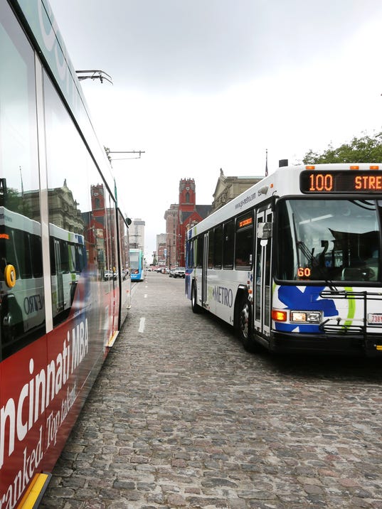 September 9, 2016: Cincinnati Bell Connector, Streetcar, Over-The-Rhine, Liz Dufour