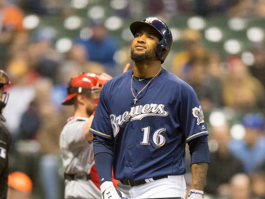 MLB: Cincinnati Reds at Milwaukee Brewers