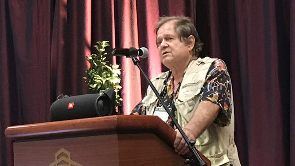 Herpetologist Dick Vogt speaking July 13 at the...