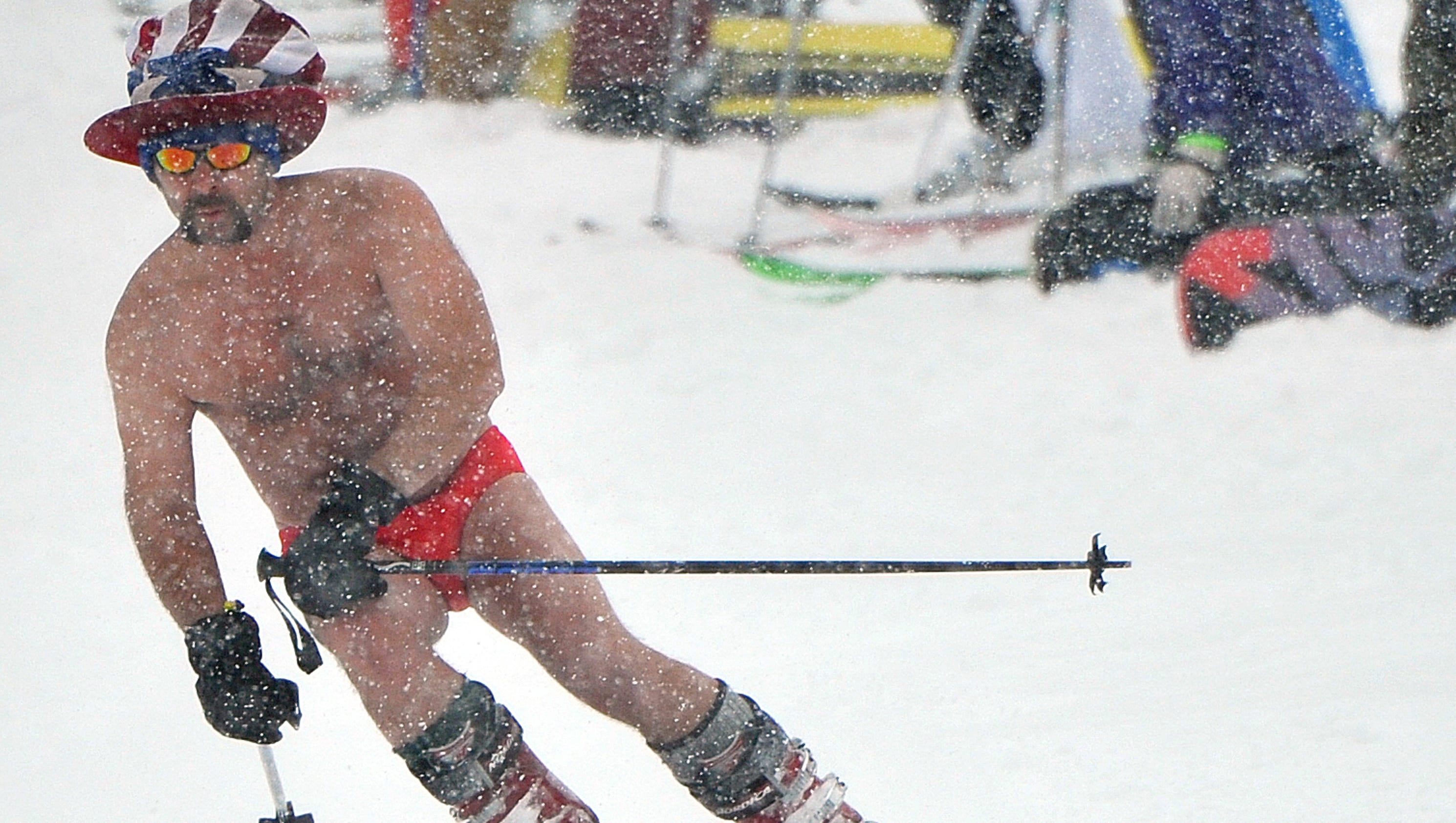 Bikini race highlights Ski Carnival