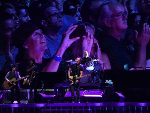 Bruce Springsteen and The E Street Band perform at