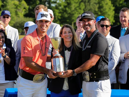 April 29: Billy Horschel and Scott Piercy hold the