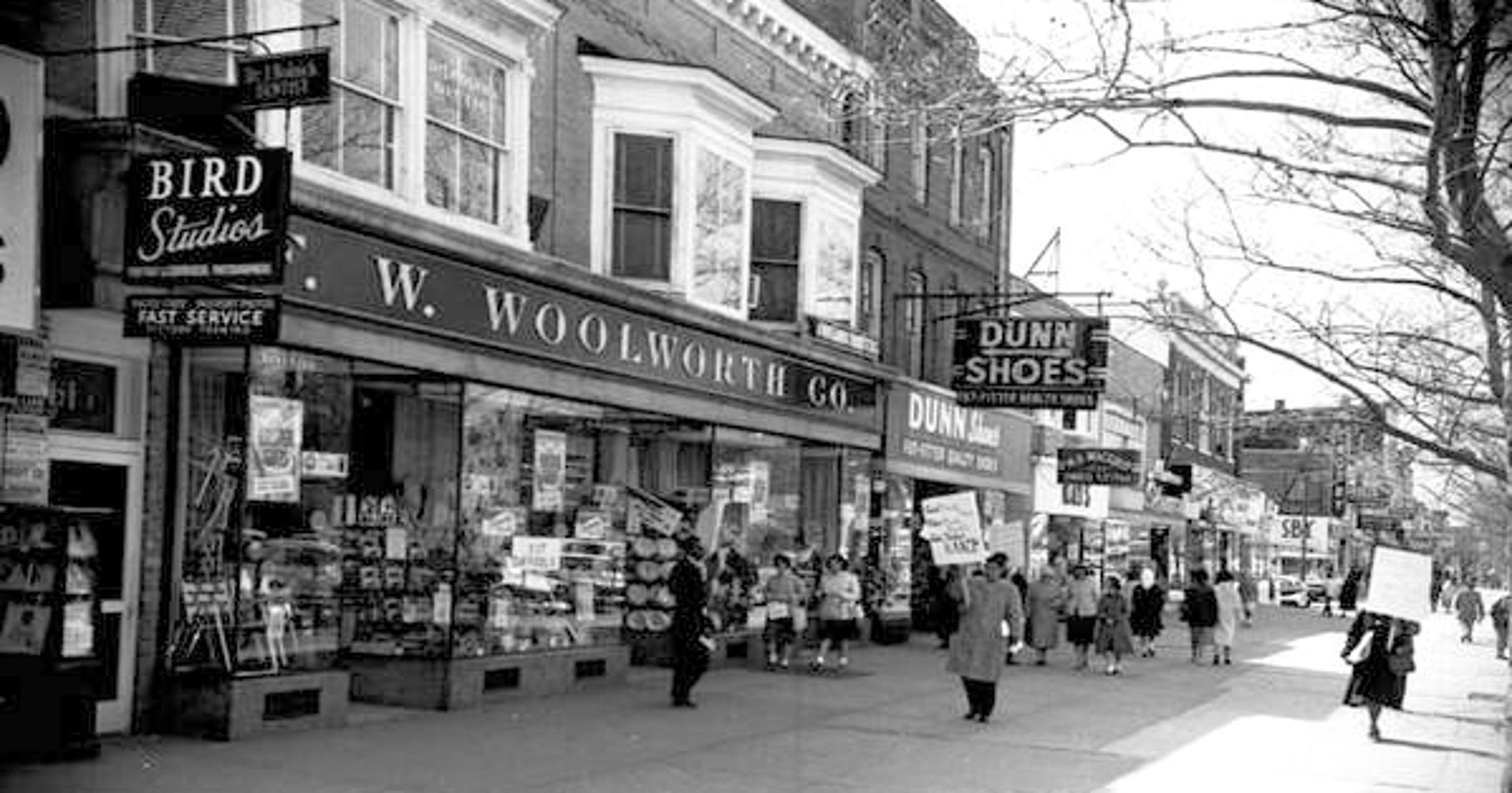 Local History NAACP pickets Vineland Woolworth store in 1960
