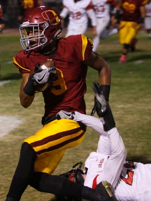 Deshaun Staples had six receptions for 208 yards and three touchdowns in Oxnard's 47-34 win over Westlake on Friday night.