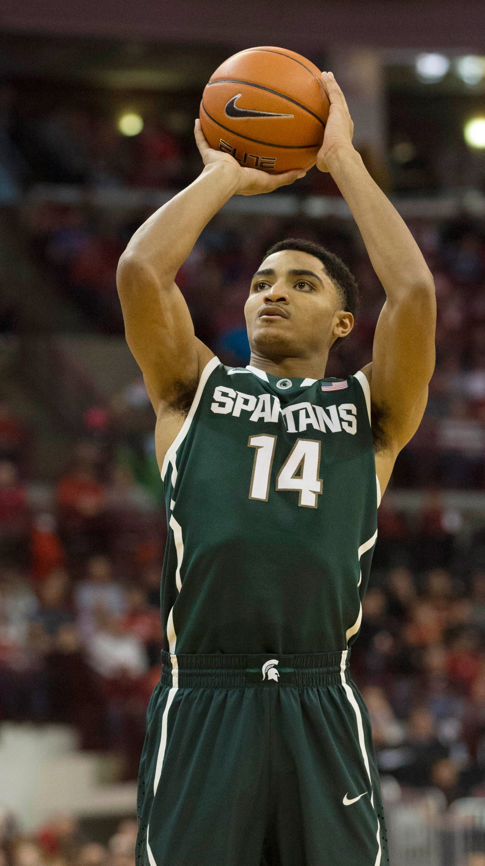 gary harris msu jersey