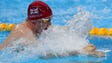 Ross Murdoch (GBR) in the men's 100m breaststroke heats