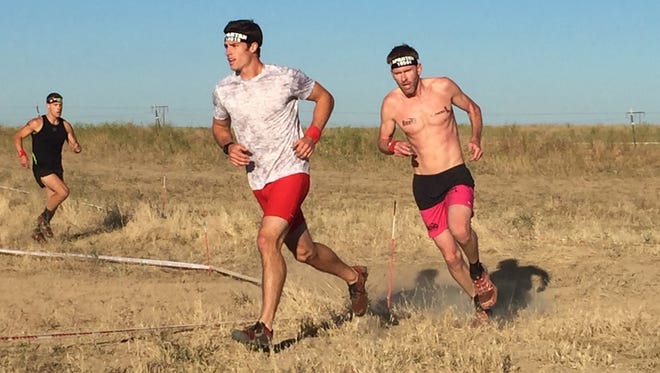 Jeff Huxhold, right, of Reno will compete in the Elite division at the Spartan race on Saturday at Squaw Valley.