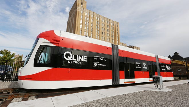 The final pieces of track for the QLINE are expected to be connected on Friday.