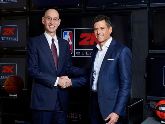 Adam Silver Strauss Zelnick