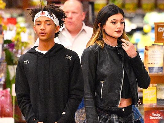 Kylie Jenner Makes Out With Jaden Smith