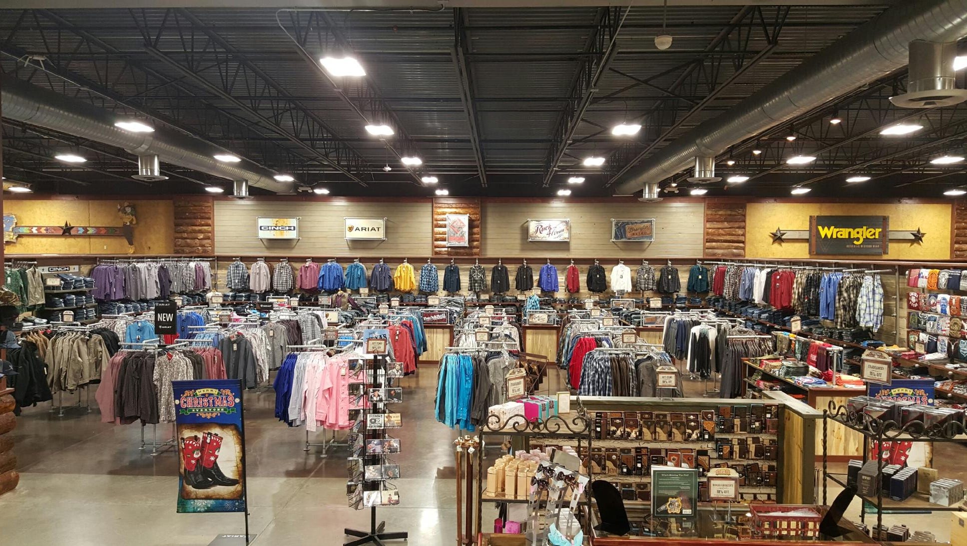 Pearl rustles up a western wear shop