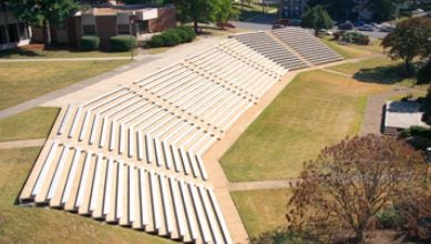 The amphitheater on the Meharry Medical College campus has been cited as a possible location for the planned mixed-use facility.