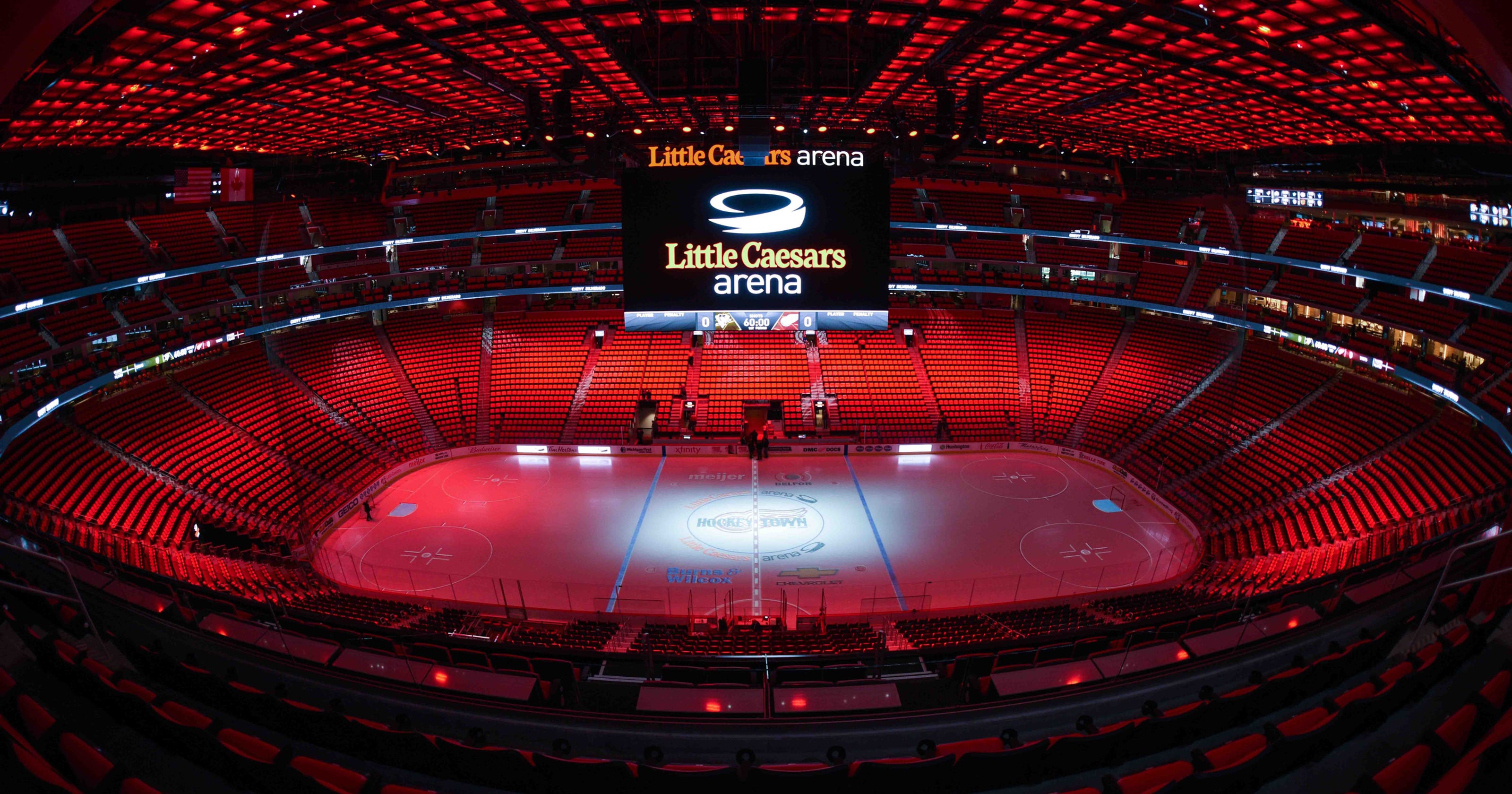 Little Caesars Arena Your guide to location, parking, dining, jobs