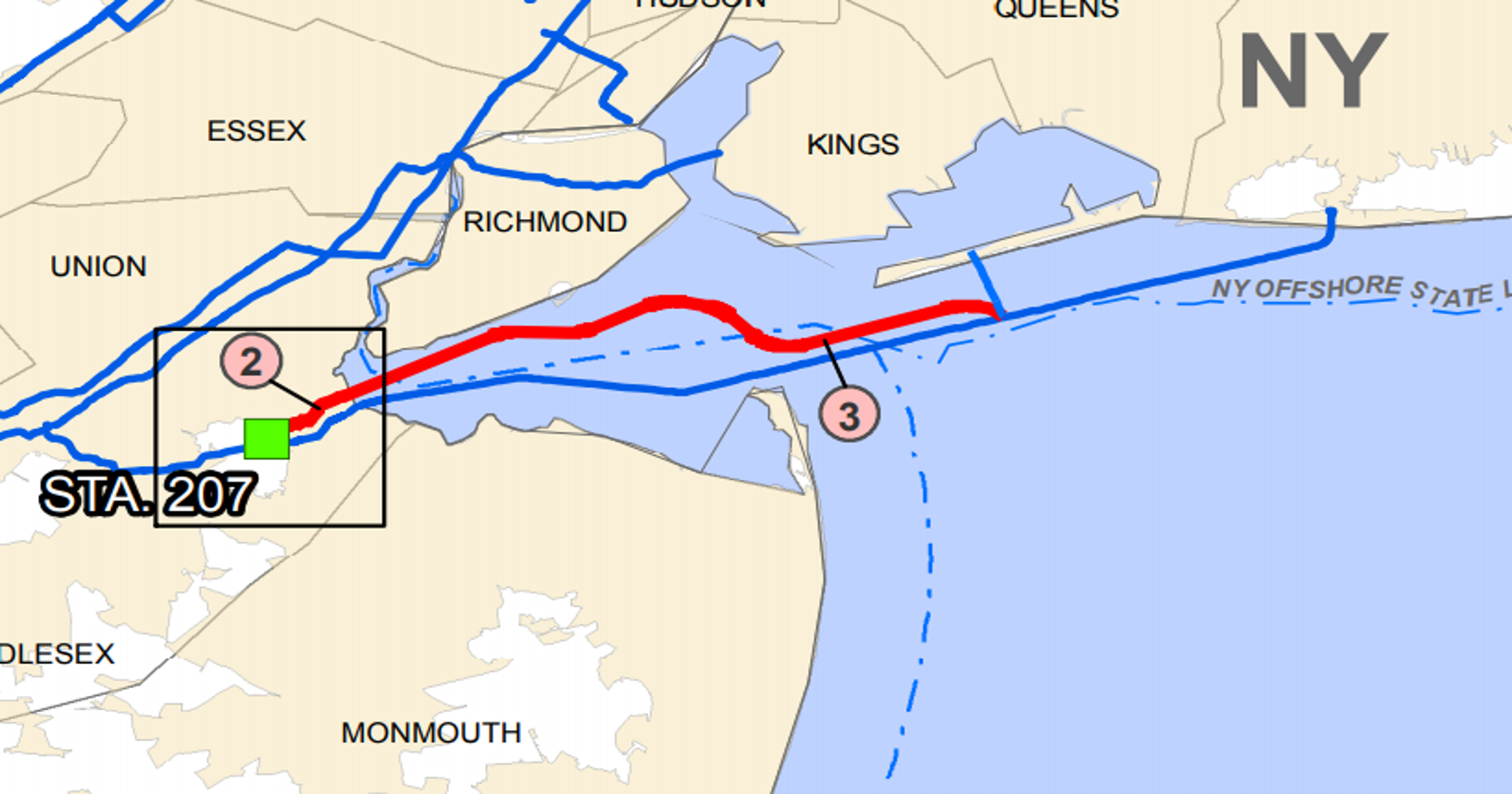 Murphy administration rejects Transco NESE pipeline under Raritan Bay