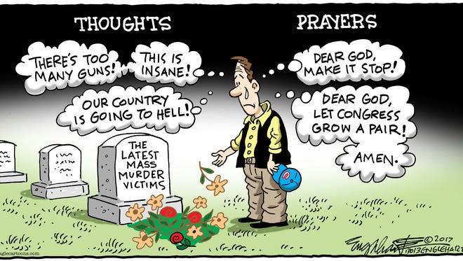 Thoughts and prayers