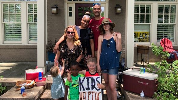 A 6-year-old Atlanta hosted a lemonade stand to raise