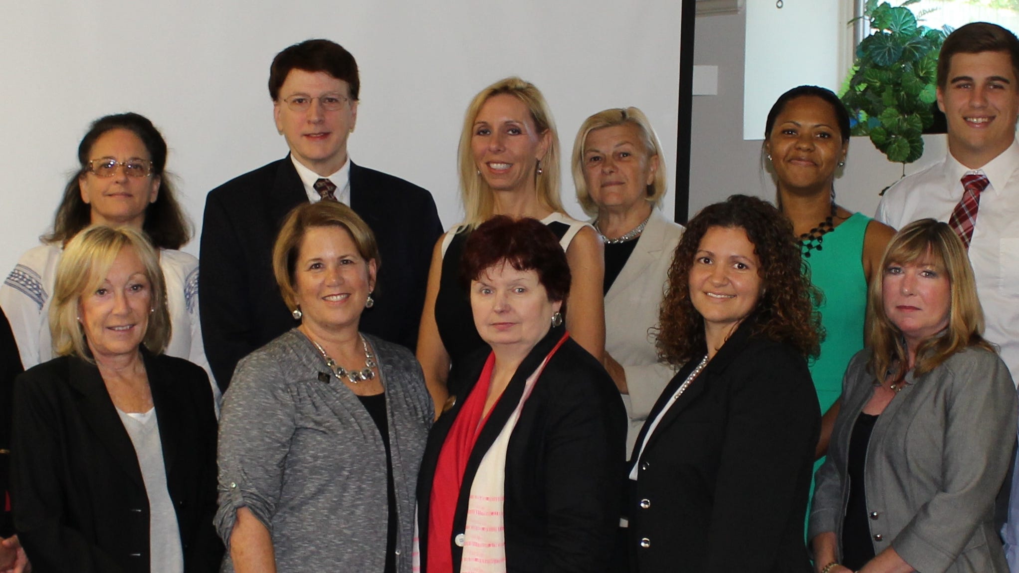 Pam Chute visits Weidel Realtors management team