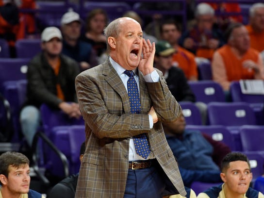 Pittsburgh head coach Kevin Stallings