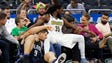 Dec. 8: Denver Nuggets forward Kenneth Faried falls